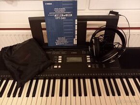 Keybord Yamaha  YPT-340 + slúchadlá grátis