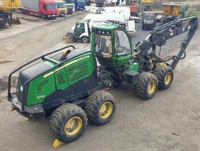 (2014) JohnDeere 1270E 8W harvestor 24t otočná kabina