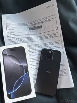 iPhone 16 Pro 256gb - mesiac starý