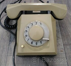 Retro telefon Tesla AS10 a Tesla As2C 1972 - 1