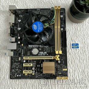 Matičná doska Asus HB1M-K / Intel Core i5 - 4460 - 1