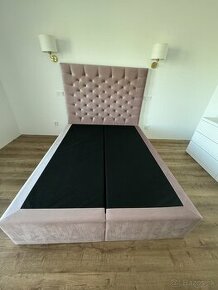 Boxspring posteľ 160x200 z Matrachello