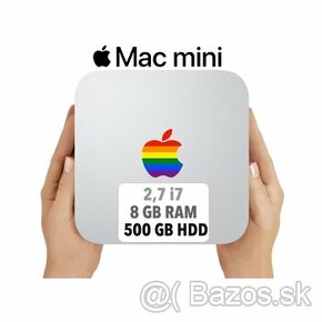 Mac mini, A1347, 2,7 GHz i7 GHz, 8 GB RAM, 500 GB HDD - 1