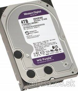 HDD WD 4 TB PURPLE NOVÝ