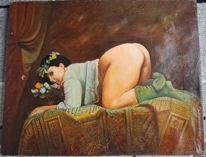 Obraz na motiv tvorby a la JAN SAUDEK