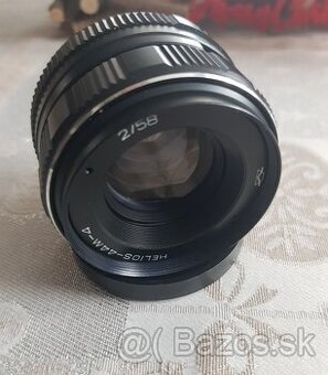 objektív Helios 44M-4 s redukciou na NIKON D