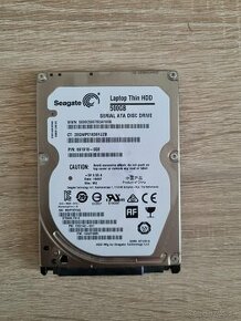 Predám 2.5" HDD Seagate 500 GB - 1