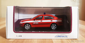 Abrex 1:43 Škoda Octavia II (2004) HZS letiště Praha