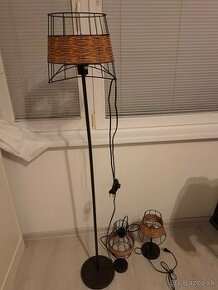 Stolná lampa stropne svetlo stojaca lampa