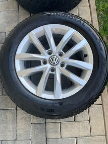 Original Vw elektrony 5x112 r16 zimne pneu