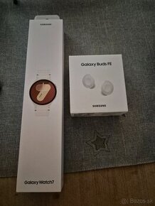 Samsung Galaxy Watch 7 , sluchatka Galaxy Buds FE