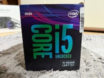 Predám procesor Intel Core i5-9600K