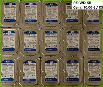 WD Blue - HDD 3.5 500GB (7200RPM, Cache 64MB, 6GBs)