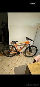 Cube 29” Aim Pro Mountain Bike in Orange/Grey