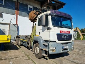 MAN TGS 26.440 6x4 (2010) kontajnerový nosič + HR Loglift - 1