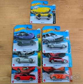 Hot Wheels najnovšie modely áut