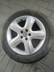 predam elektrony 5x100 R16 zo zimnymi gumami 205/55 R16 - 1