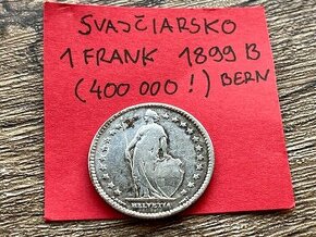 1 frank 1899 Bern