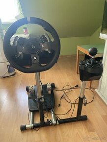 Logitech G920 + shifter + wheel Stand pro