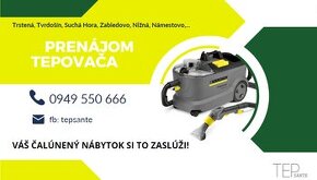 Požičiam/ Prenájom tepovača Karcher PUZZI 10/1