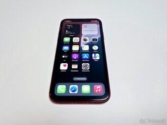 APPLE IPHONE XR 64GB RED,BATERKA 100%