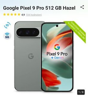 Google Pixel 9 pro 512 GB Hazel - 1