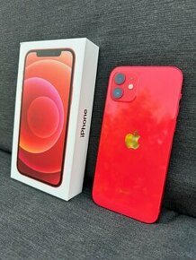 Apple Iphone 12, Red, 128GB, top stav - 1