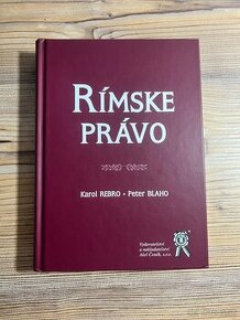Rímske právo - Karol Rebro, Peter Blaho - 1