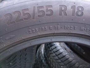 225/55 R18 zimné Continental