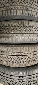 Predám 4ks jazdené zimné 235/55r18-100H Continental - 1