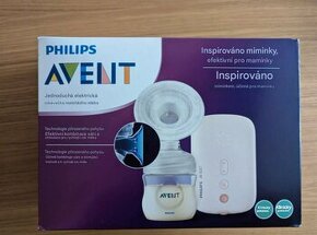 Elektrická nabíjecí odsávačka na mlléko Philips AVENT SCF396