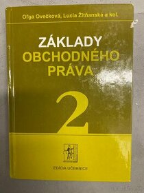 Oveckova, Zitnanska - Zaklady obchodneho prava 2, 2010 - 1