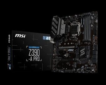 MSI Z390-A PRO + Intel i7-9700K + Arctic chladič