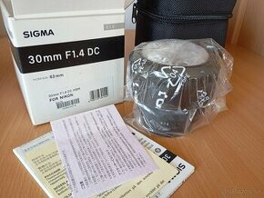 Sigma 30mm f/1.4 DC HSM Art Nikon F