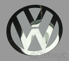 VW LOGO nalepka Metal Edition chrom - 1