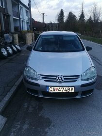 VW Golf 5 1,9 tdi 2007 bez Dpf