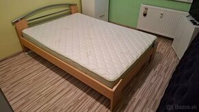 Postel 140x200 + matrac Dormeo Mattress