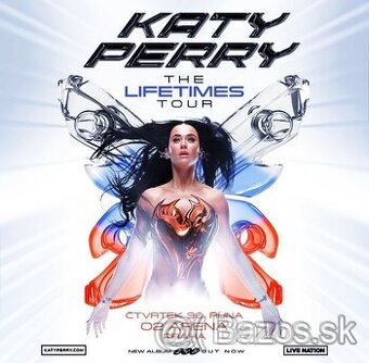 Katty Perry Praha O2 Arena v deň 30.10.2025