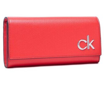 Veľká dámska peňaženka – Calvin Klein – červená