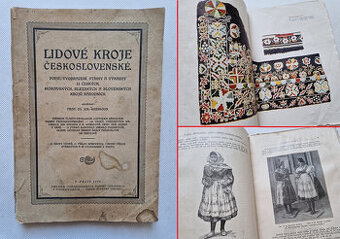 Ľudové kroje československé 1920 české moravské slovenské