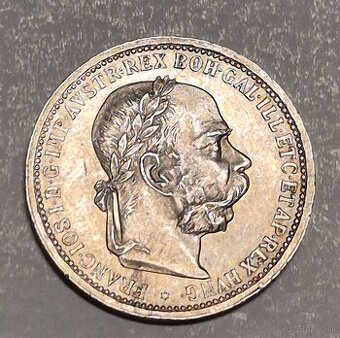 1 Koruna 1898 b.z František Jozef I.