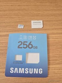 Predám SAMSUNG EVO PLUS MICROSDXC 256 GB CLASS 10 U3 A2