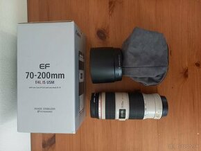 Canon EF 70-200 f/4L IS USM + UV filter ZDARMA