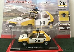 Rezervované ŠKODA FAVORIT VB 1:24 + časopis