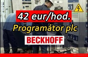 Príjmeme PLC programátora - Beckhoff - 42eur/hod.