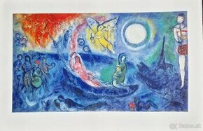 MARC CHAGALL - Koncert (CERTIFIKÁT) (bez rámu) Granolitogr.