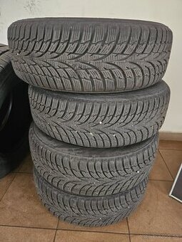 Plechové disky 5x100 + zimné pneu 185/60R15