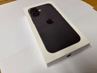 iPhone 16 128 GB – Čierny, Nový, Zapečatený