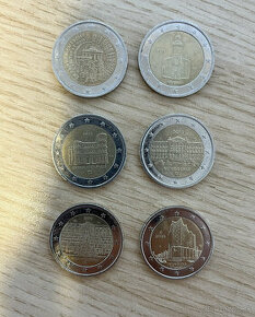 2 eurové mince - 1