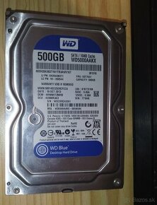 500GB HDD WD / Seagate - 1